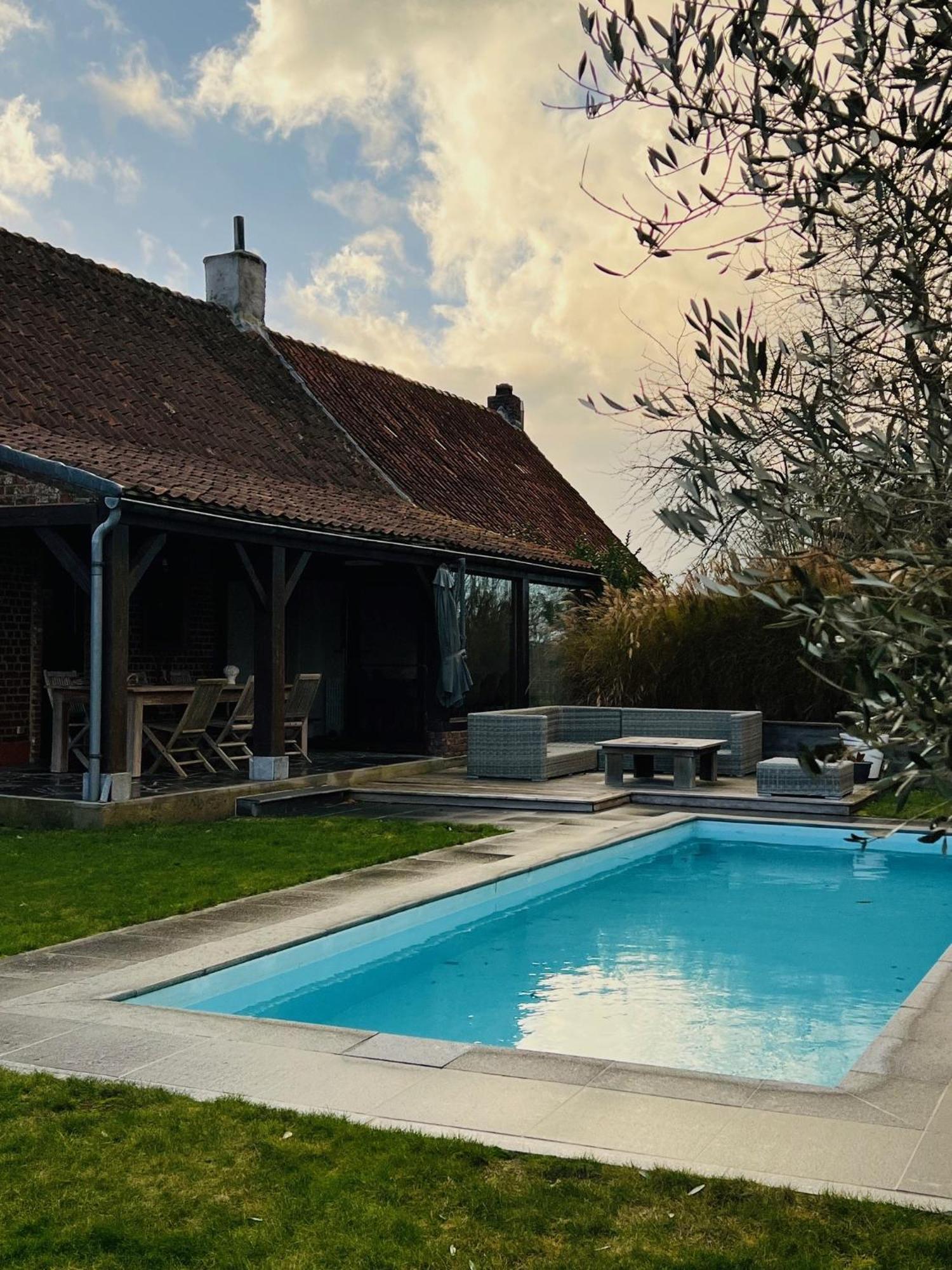 Zen Op Vakantie @Vakantiehoeve Met Zwembad Villa Lierde Eksteriør bilde