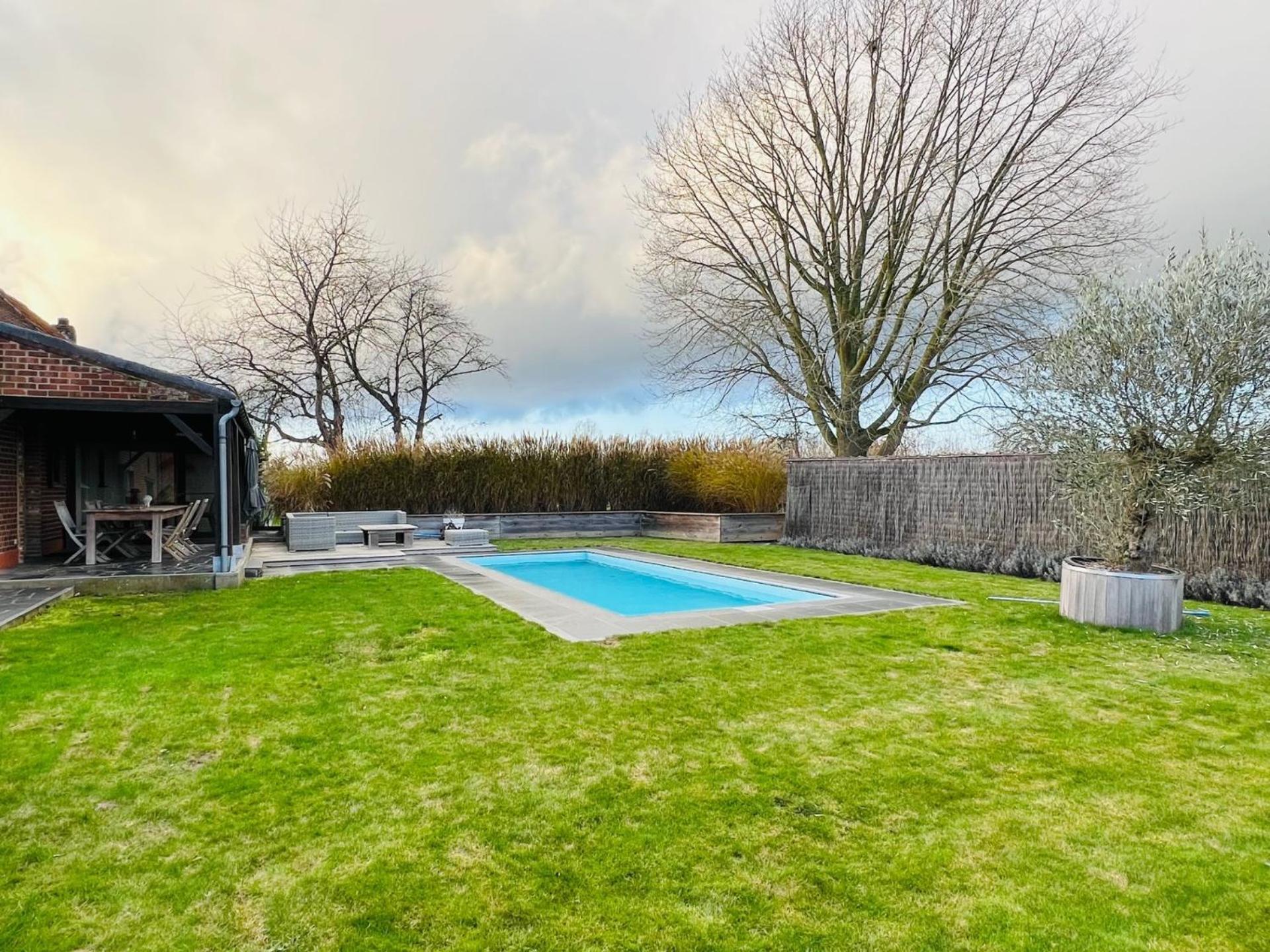 Zen Op Vakantie @Vakantiehoeve Met Zwembad Villa Lierde Eksteriør bilde