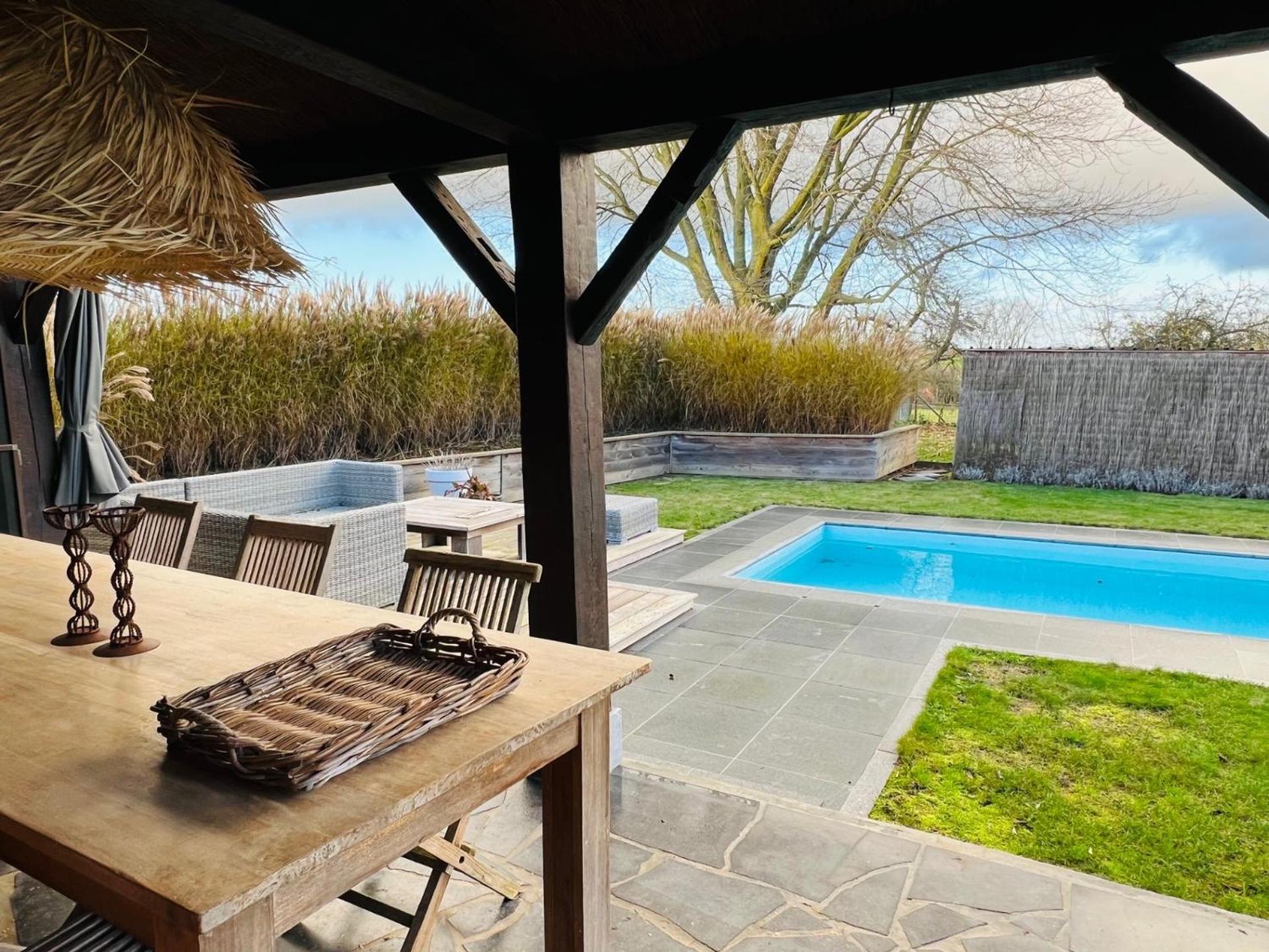 Zen Op Vakantie @Vakantiehoeve Met Zwembad Villa Lierde Eksteriør bilde